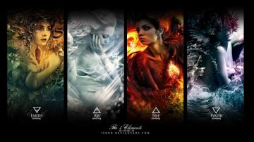 The Elements Wallpaper By Jsonn