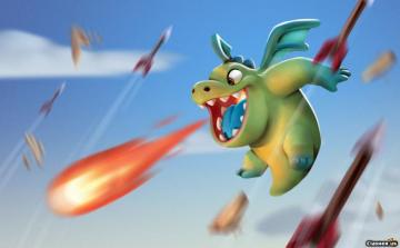 Baby Dragon Fire V6 Clash Of S Wallpaper Clasher Us