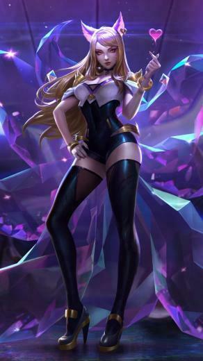Ahri League Of Legends Artwork Wallpaper Female