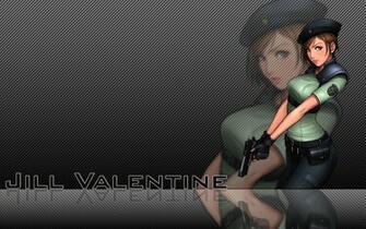 Jill Valentine Wallpaper Grasscloth