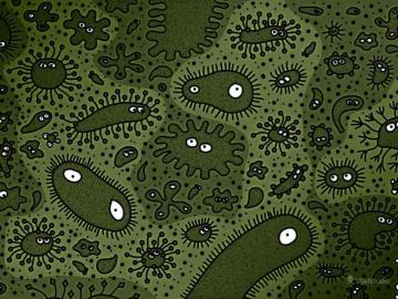 Microbes Wallpaper In Microbiology Desktop