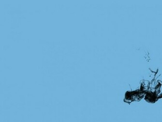 Baby Blue Black Wallpaper