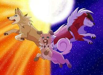 Rockruff And Evo S By Keikonimidnight
