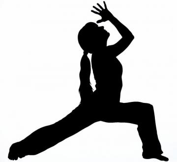 Yoga Clipart Silhouette Stock Photos Image