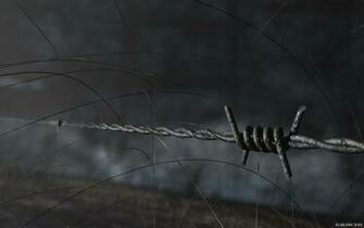 Barb Wire Computer Wallpaper Desktop Background