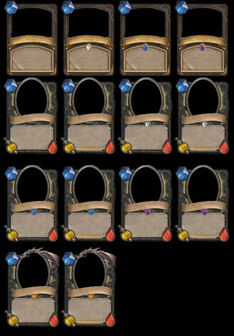 Hearthstone Empty Cards Rogue By Demaretc