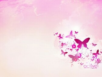 Pink Butterfly Wallpaper HD Background