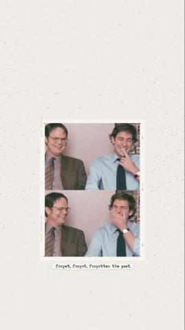 The Office Jim Halpert And Dwight Schrute Background Wallpaper