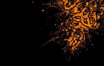Wallpaper Orange Logo Razer Image For Desktop Section Hi Tech