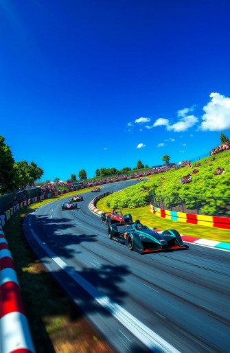 Race Track Wallpaper