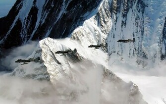 Thunderbolt Iis Fly Over The Pacific Alaska