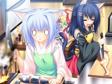 Neko Girl Wallpaper Pack Randomness Thing