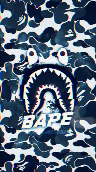 Upgrade Your Mobile Style With The Bape iPhone Wallpaper