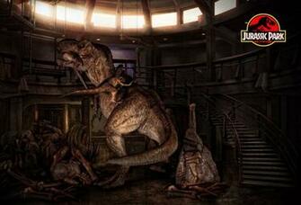 Tyrannosaurus Rex Jurassic Park Art T Vs