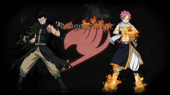 Fairy Tail Natsu And Gajeel Wallpaper By Bixes