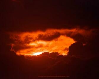Fiery Sky Background Desktop Pixels
