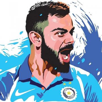 Virat Kohli Special Collection Sports Heroes Premium