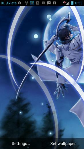 Raven Blademaster Anime Live Wallpaper Android Game