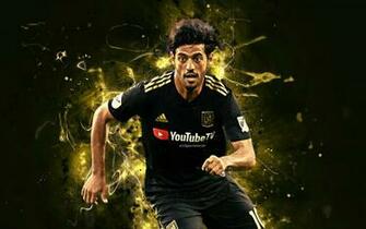 Wallpaper Carlos Vela Mexican Footballers Abstract Art