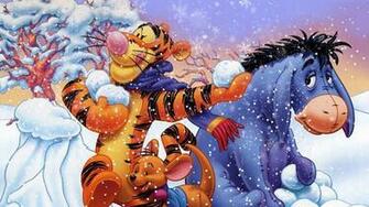 Eeyore Christmas Wallpaper