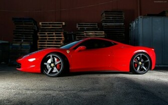 Vorsteiner Ferrari Italia Widescreen Exotic Car Wallpaper