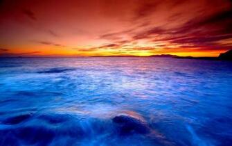 Ocean Sunset Wallpaper