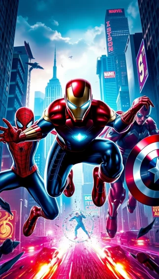 Marvel HD Android Phone Wallpaper