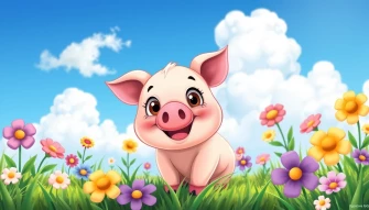 Cute Pig Wallpaper