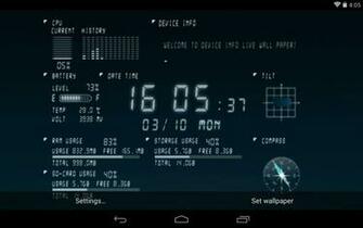 Best Clock Live Wallpaper Android
