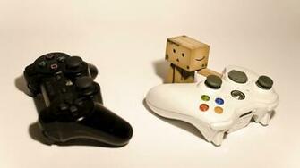 Ps3 Xbox Controllers HD Wallpaper Background