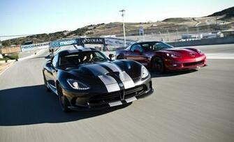 Srt Viper Gts And Chevrolet Corvette Zr1 Photo