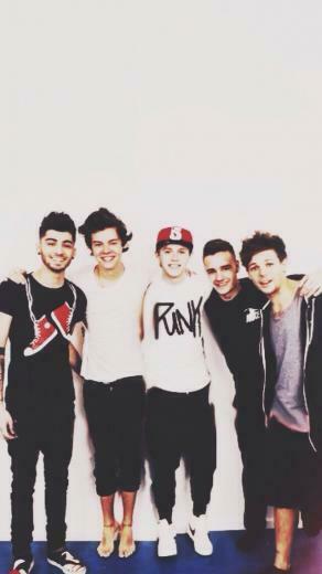 Image One Direction Band Group Shot iPhone Wallpaper