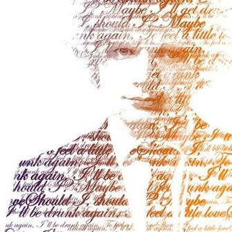 Ed Sheeran Paw Print Background Lyrics From