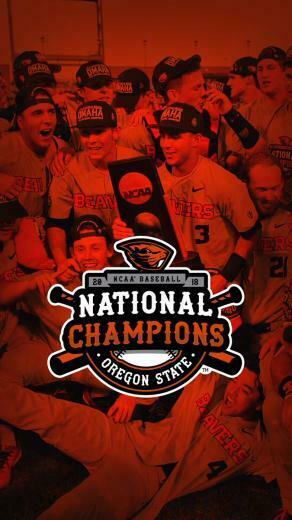 Oregon State Baseball On Wallpaper Champs Gobeavs