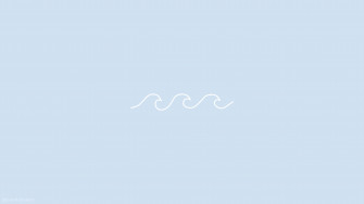 Light Blue Aesthetic Laptop Wallpaper