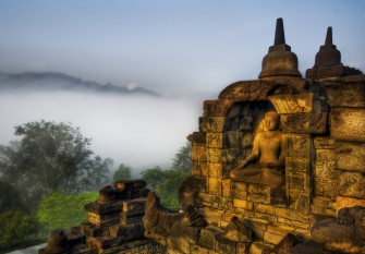 Buddha Architecture Religious Temple Indonesia Buddhism HDr Wallpaper