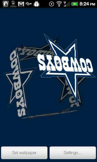 Cowboys Live Wallpaper Pro Android Informer Dallas 3d