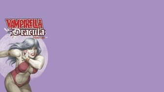 Vampirella Vs Dracula Computer Wallpaper Desktop Background