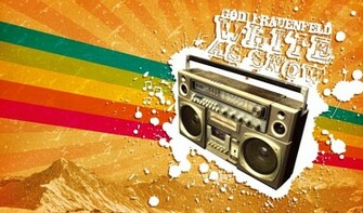 Cassette Tape Retro Old School Style Labels Background Wallpaper