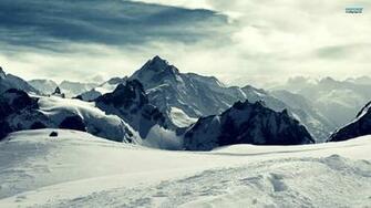 Snowy Mountain Wallpaper
