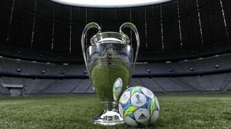 Uefa Champions League Trophy Desktop Wallpaper