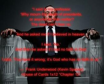 Frank Underwood Quotes Wallpaper