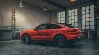 Porsche Cayenne Turbo Coupe 4k Wallpaper HD Car