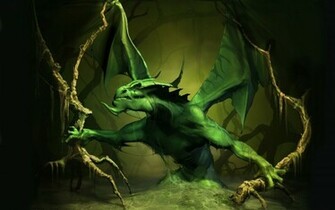 Green Dragon Wallpaper
