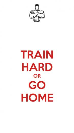 Go Hard Or Home Wallpaper Train
