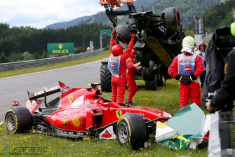 Raikkonen Still Happy With Car Despite Crash Racefans