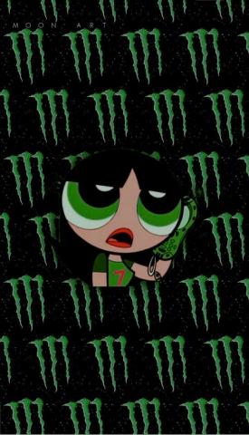 Wallpaper Buttercup Powerpuffgirls iPhone Grunge