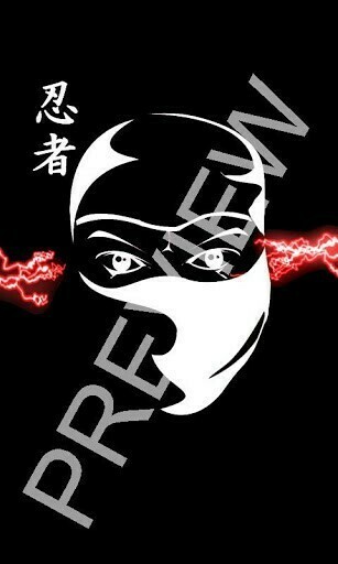 Bigger Ninja Skull Wallpaper For Android Screenshot