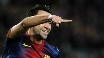 Xavi Hernandez Barcelona HD Wallpaper Of Football