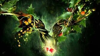3d Abstract Animal N Tree HD Wallpaper
